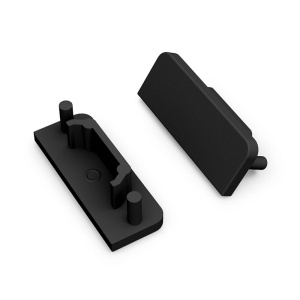 Zaślepka czarna do profilu aluminiowego LED SURFACE14 GEN2 - kpl. 2 szt.