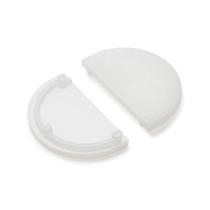 Zaślepka mleczna do klosza D9 - kpl. 2 szt. 