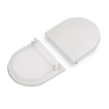 Zaślepka mleczna do profilu aluminiowego LED VARIO30-01-D9 - kpl. 2 szt.