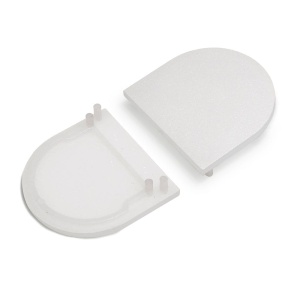 Zaślepka mleczna do profilu aluminiowego LED VARIO30-01-D9 - kpl. 2 szt.