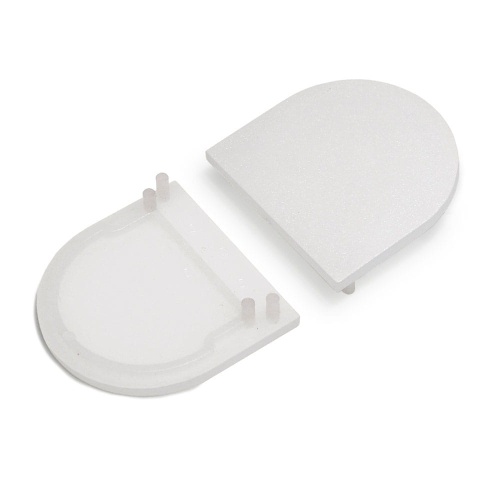 Zaślepka mleczna do profilu aluminiowego LED VARIO30-01-D9 - kpl. 2 szt.