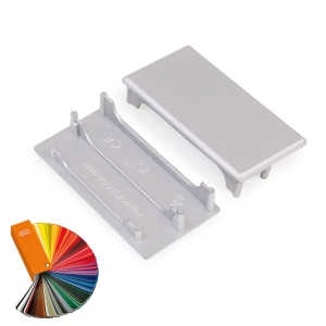 Zaślepka do profilu LOWI - RAL - kpl. 2 szt. 