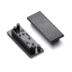 Zaślepka czarna do profilu aluminiowego LED VARIO30-01 - kpl. 2 szt. 