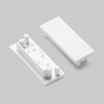 Zaślepka biała do profilu aluminiowego LED VARIO30-01 - kpl. 2 szt.