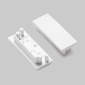 Zaślepka biała do profilu aluminiowego LED VARIO30-01 - kpl. 2 szt.