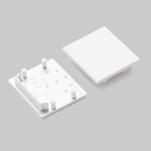 Zaślepka biała do profilu aluminiowego LED VARIO30-02 - kpl. 2 szt.