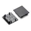 Zaślepka czarna do profilu aluminiowego LED VARIO30-02 - kpl. 2 szt.