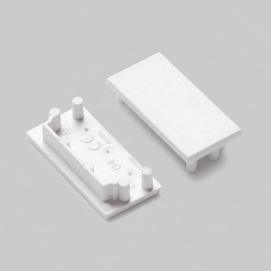 Zaślepka biała do profilu aluminiowego LED VARIO30-04 - kpl. 2 szt.  