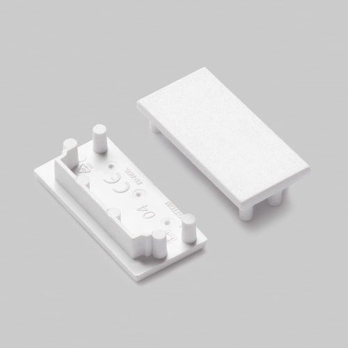 Zaślepka biała do profilu aluminiowego LED VARIO30-04 - kpl. 2 szt.