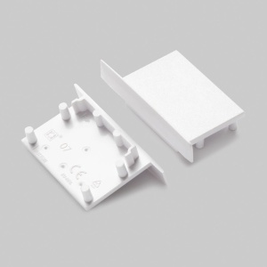 Zaślepka biała do profilu aluminiowego LED VARIO30-07 - kpl. 2 szt.   