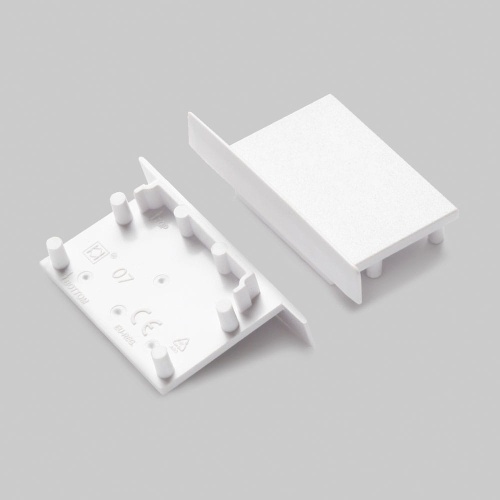 Zaślepka biała do profilu aluminiowego LED VARIO30-07 - kpl. 2 szt.