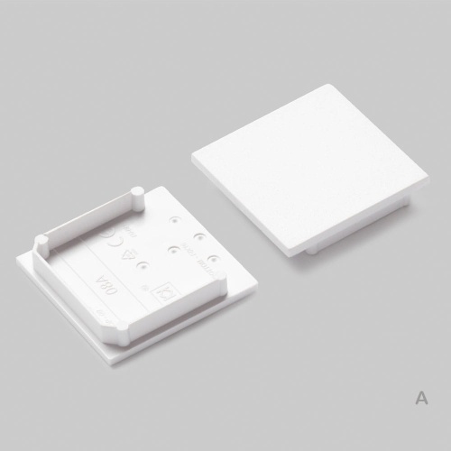 Zaślepka biała do profilu aluminiowego LED VARIO30-08A - kpl. 2 szt.