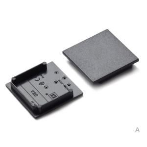 Zaślepka czarna do profilu aluminiowego LED VARIO30-08A - kpl. 2 szt.