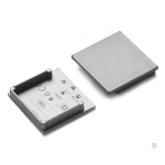 Zaślepka srebrna do profilu aluminiowego LED VARIO30-08B - kpl. 2 szt. 