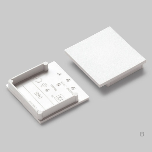 Zaślepka biała do profilu aluminiowego LED VARIO30-08B - kpl. 2 szt.