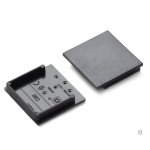 Zaślepka czarna do profilu aluminiowego LED VARIO30-08B - kpl. 2 szt. 