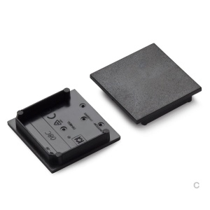 Zaślepka czarna do profilu aluminiowego LED VARIO30-08C - kpl. 2 szt. 