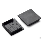 Zaślepka czarna do profilu aluminiowego LED VARIO30-08D - kpl.  2 szt.