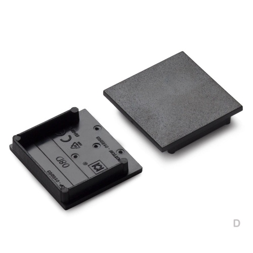 Zaślepka czarna do profilu aluminiowego LED VARIO30-08D - kpl. 2 szt.