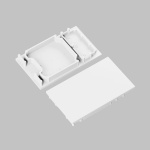 Zaślepka biała do profilu aluminiowego LED COMBO30-01A - kpl. 2 szt.