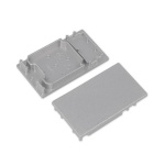 Zaślepka srebrna do profilu aluminiowego LED COMBO30-01A - kpl. 2 szt. 