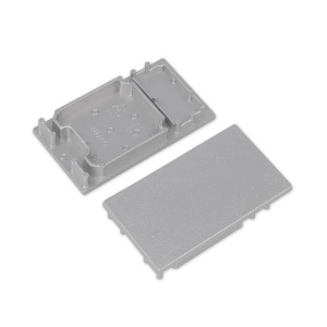 Zaślepka srebrna do profilu aluminiowego LED COMBO30-01A - kpl. 2 szt. 
