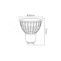 Żarówka LED RGB+CCT (RGBWW) GU10 4W - FUT103