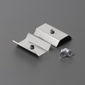 Uchwyt "U6" inox sprężysty do profili aluminiowych LED - kpl. - 2 szt.