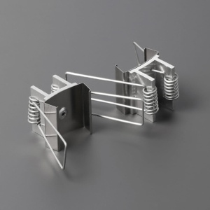 Uchwyt "U7" inox SPRĘŻYNA do profili aluminiowych LED - kpl. 2 szt. 