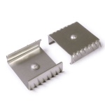 Uchwyt "U7" inox sprężysty RACK do profili aluminiowych LED - kpl. 2 szt.  