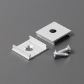 Uchwyt "X" surowy do profili aluminiowych LED - kpl. 2 szt.