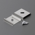 Uchwyt "Y" inox sprężysty do profili aluminiowych LED - kpl. 2 szt.