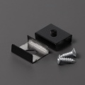 Uchwyt "Z" czarny sprężysty do profili aluminiowych LED - kpl. 2 szt.