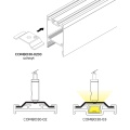 Uchwyt do profilu aluminiowego LED COMBO30-0203 - kpl. 2 szt.  - montaż
