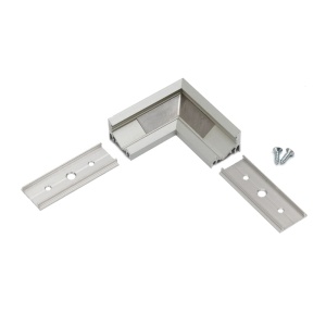 Łącznik kątowy 90° anodowany do profilu aluminiowego LED CORNER14