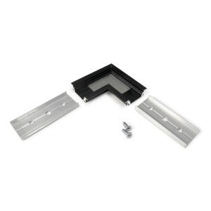 Łącznik kątowy 90° czarny do profilu aluminiowego LED GROOVE14  