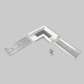 Łącznik kątowy 90° biały do profilu aluminiowego LED GROOVE14