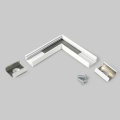 Łącznik kątowy 90° biały do profilu aluminiowego LED SLIM8