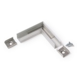 Łącznik kątowy 90° anodowany do profilu aluminiowego LED SMART10
