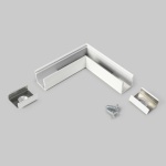 Łącznik kątowy 90° biały do profilu aluminiowego LED SMART10 