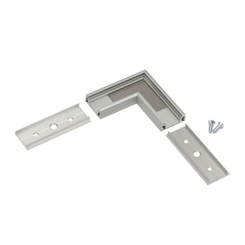 Łącznik kątowy 90° anodowany do profilu aluminiowego LED SURFACE14