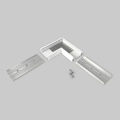 Łącznik kątowy 90° biały do profilu aluminiowego LED SURFACE14