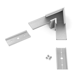 Łącznik kątowy 60° anodowany do profilu aluminiowego LED LINEA20  