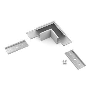 Łącznik kątowy 90° anodowany do profilu aluminiowego LED LINEA20   