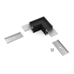 Łącznik kątowy 90° czarny do profilu aluminiowego LED LINEA20    
