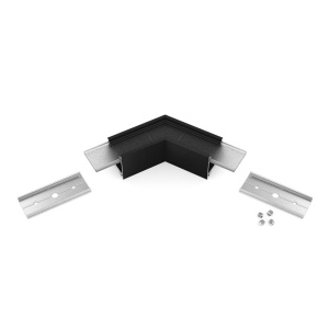 Łącznik kątowy 120° czarny do profilu aluminiowego LED LINEA20   