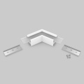 Łącznik kątowy 120° biały do profilu aluminiowego LED LINEA20