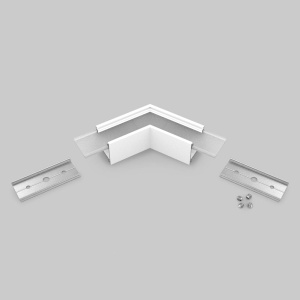 Łącznik kątowy 120° biały do profilu aluminiowego LED LINEA20   