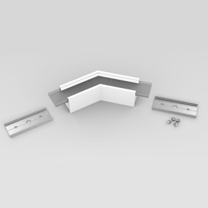 Łącznik kątowy 135° biały do profilu aluminiowego LED LINEA20    