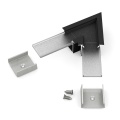 Łącznik kątowy 60° czarny do profilu aluminiowego LED LINEA-IN20